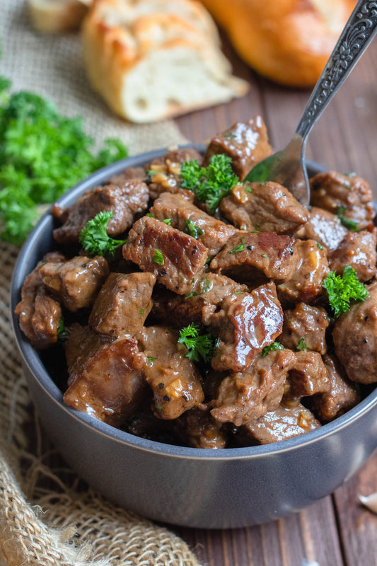 Garlic Butter Steak Bites